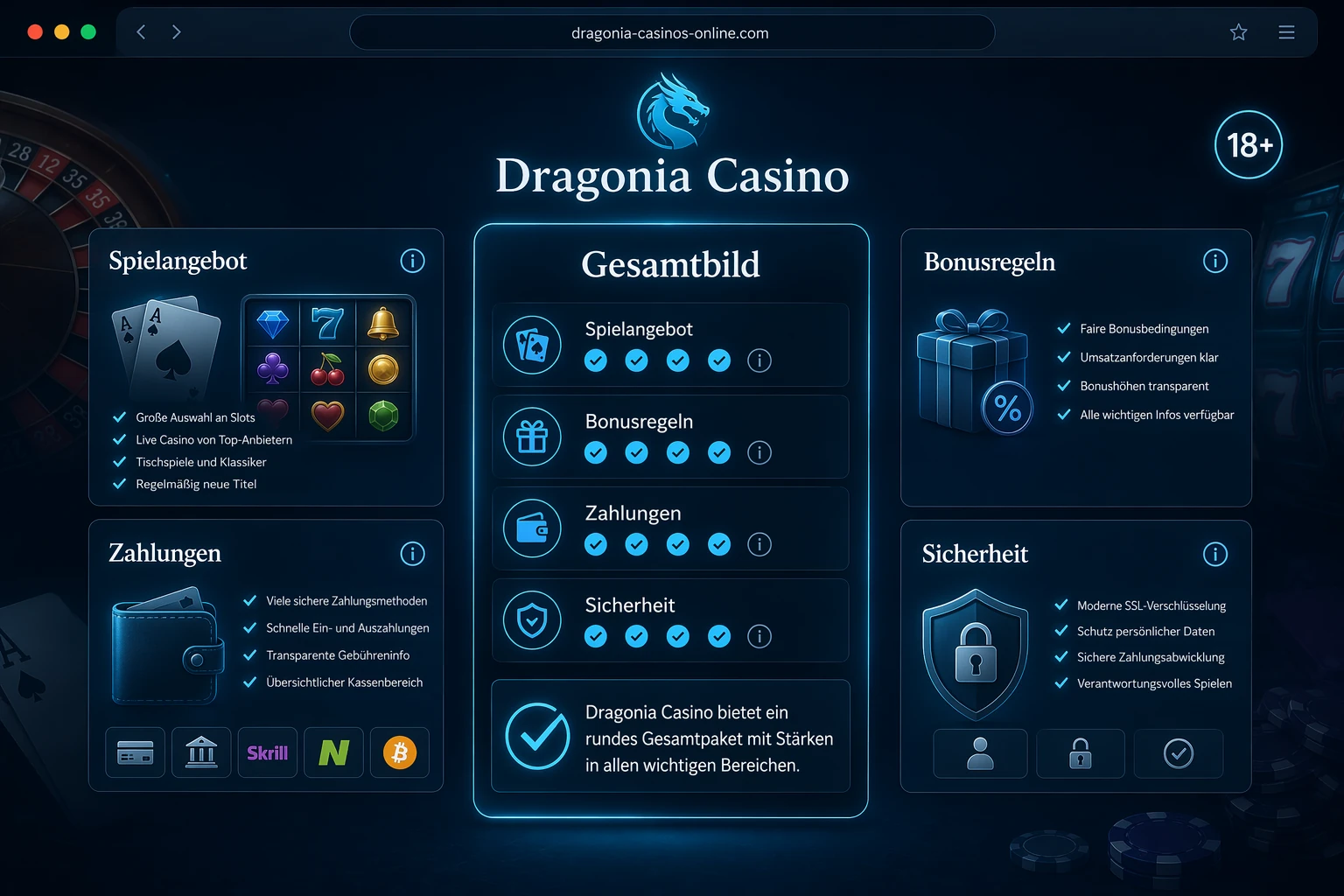 Fazit zum Dragonia Casino